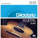 D'ADDARIO EJ40 Silk & Steel