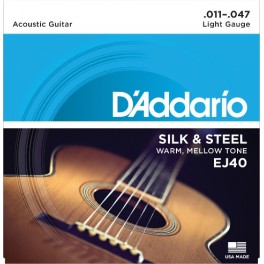 D'ADDARIO EJ40 Silk & Steel