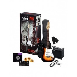 VGS RC100 Guitar Pack 3-Tone Sunburst