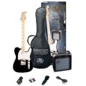 SX SE2SK Black - Kit Chitarra Elettrica