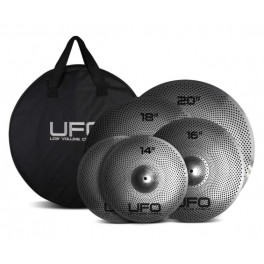 UFO Low Volume Cymbals Set 2 con Borsa